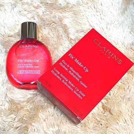 フィックス メイクアップ/CLARINS/ミスト状化粧水を使ったクチコミ(1枚目)