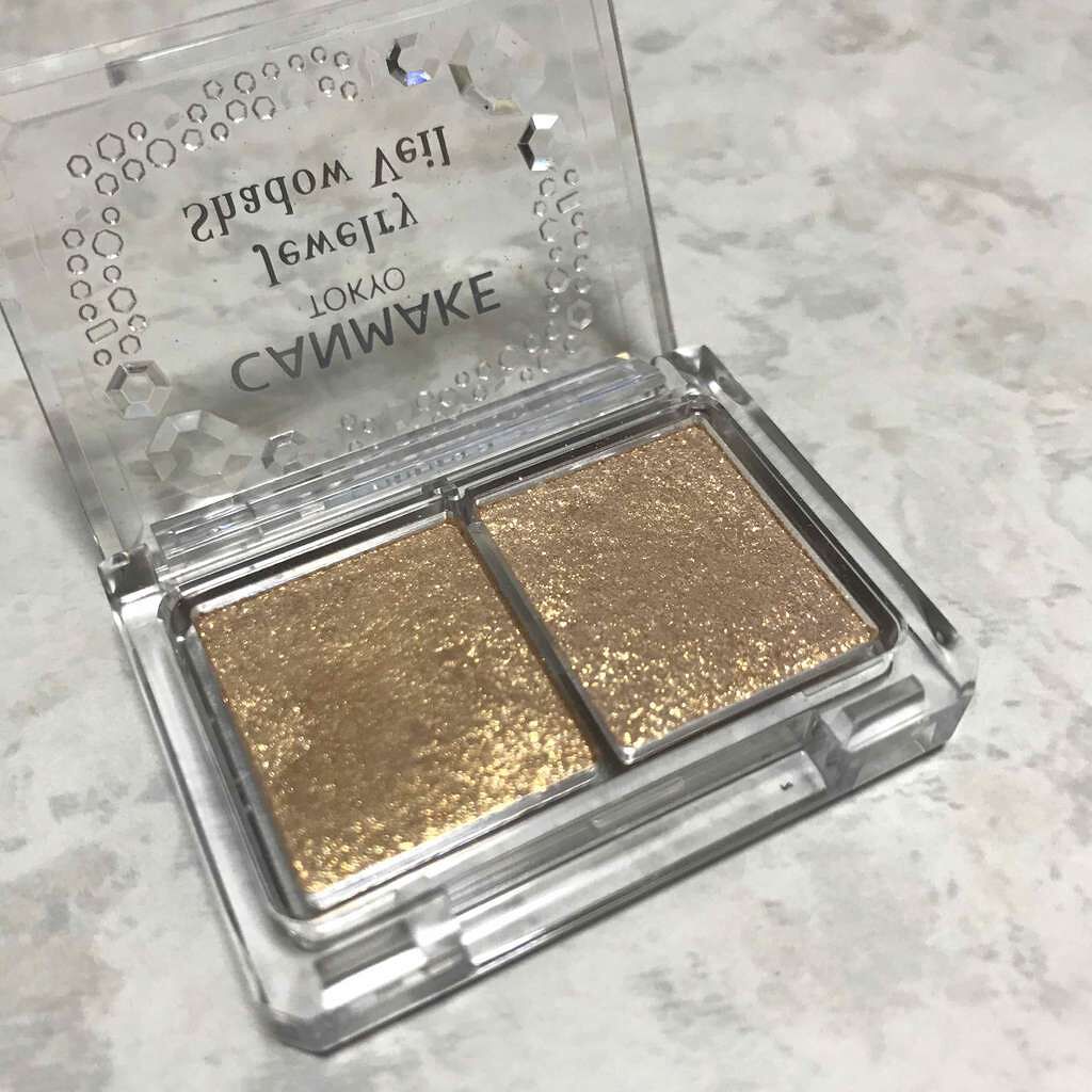 ジュエリーシャドウベール/キャンメイク/アイシャドウパレットを使ったクチコミ（2枚目）