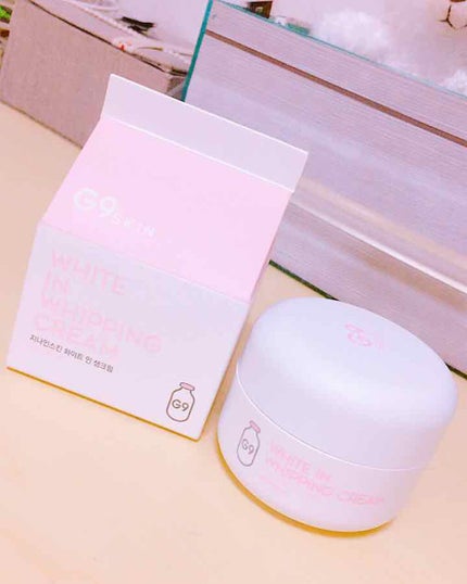 WHITE WHIPPING CREAM(ウユクリーム)/G9SKIN/化粧下地を使ったクチコミ(1枚目)
