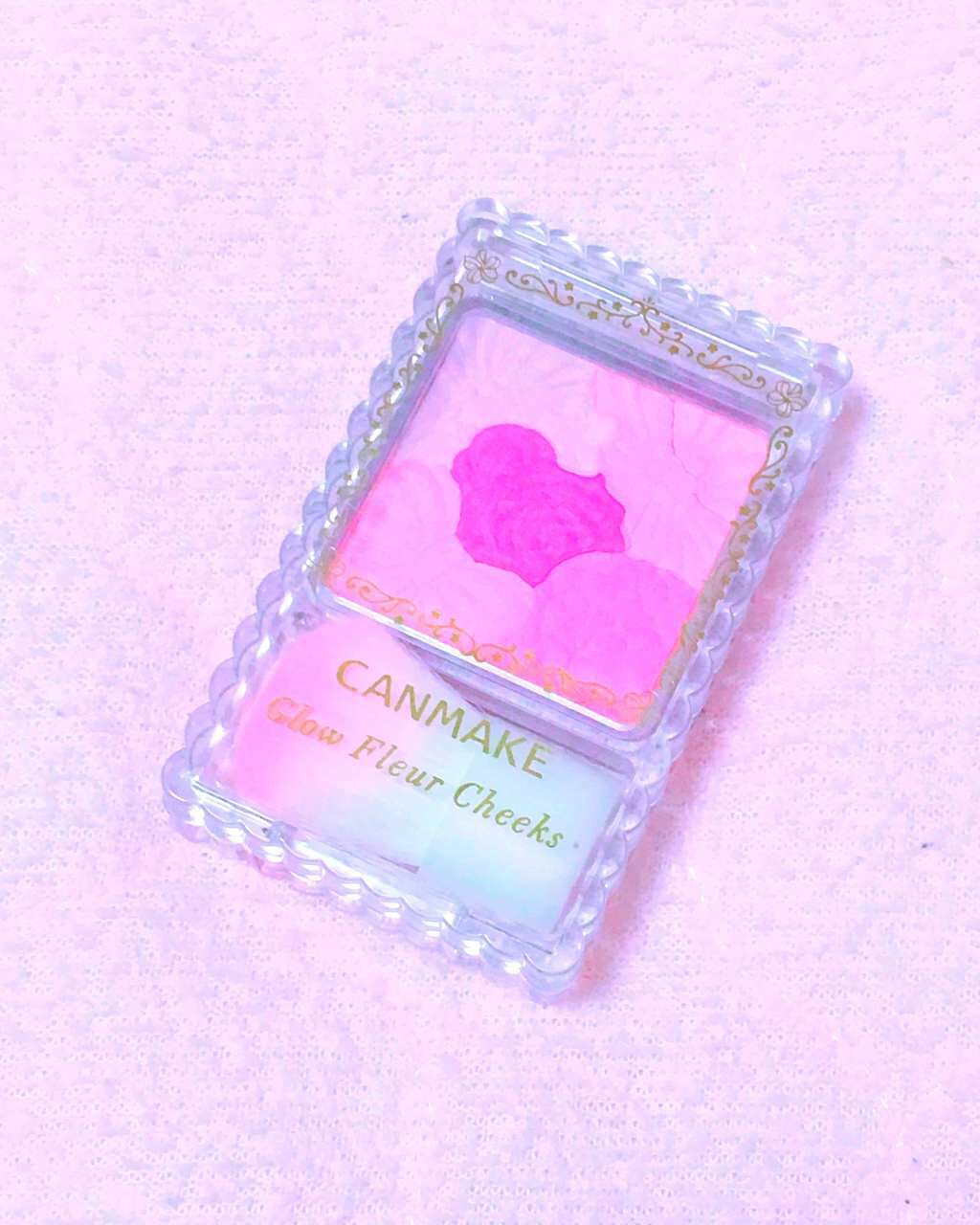 グロウフルールチークス/キャンメイク/パウダーチークを使ったクチコミ(1枚目)