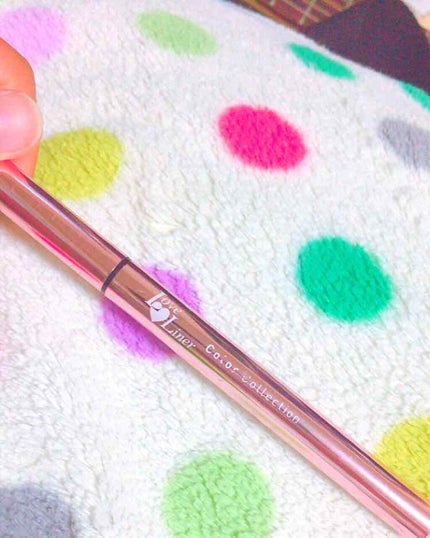 ラブライナー カラーコレクション ピンクブラウン/ラブ・ライナー/リキッドアイライナーを使ったクチコミ(1枚目)