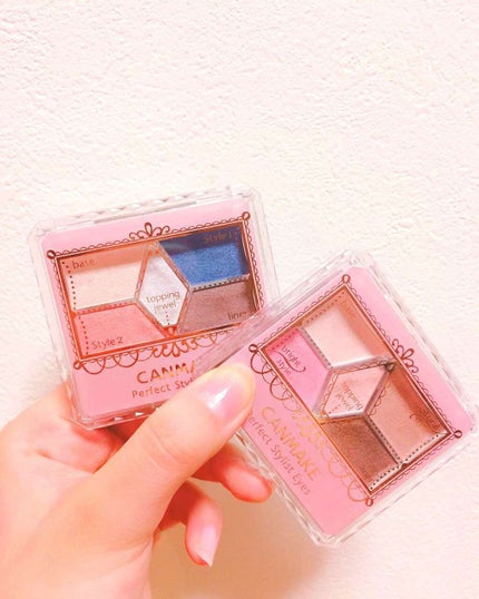 【旧品】パーフェクトスタイリストアイズ/キャンメイク/アイシャドウパレットを使ったクチコミ(1枚目)