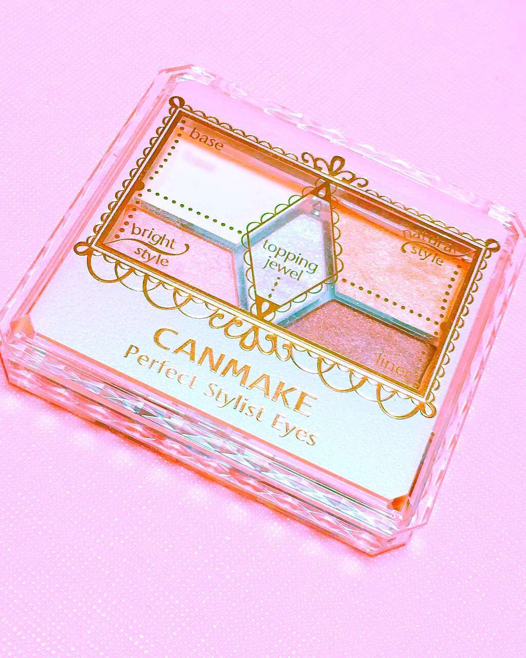 【旧品】パーフェクトスタイリストアイズ/キャンメイク/アイシャドウパレットを使ったクチコミ(1枚目)