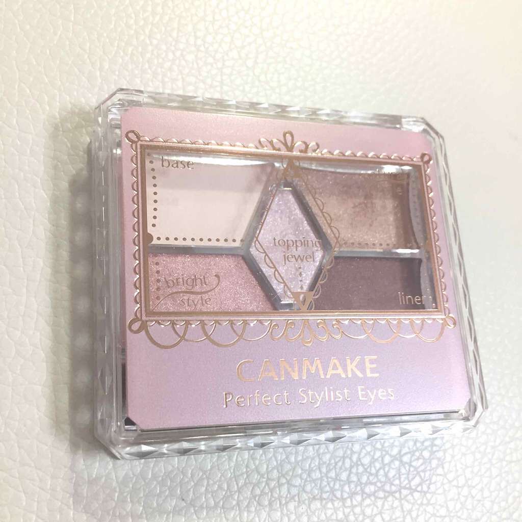 【旧品】パーフェクトスタイリストアイズ/キャンメイク/アイシャドウパレットを使ったクチコミ（1枚目）