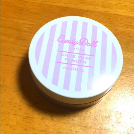 キャンディドール ホワイトピュアパウダー<ノーマル>/CandyDoll/ルースパウダーを使ったクチコミ(1枚目)