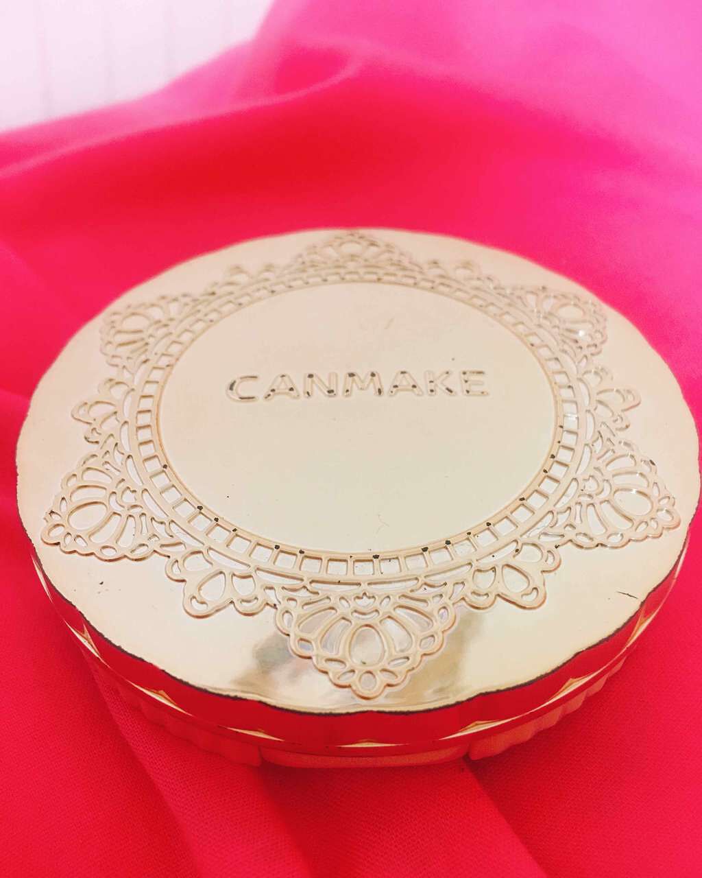 【旧品】マシュマロフィニッシュパウダー/キャンメイク/プレストパウダーを使ったクチコミ（1枚目）