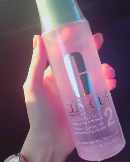 クラリファイング ローション 2/CLINIQUE/拭き取り化粧水を使ったクチコミ(1枚目)