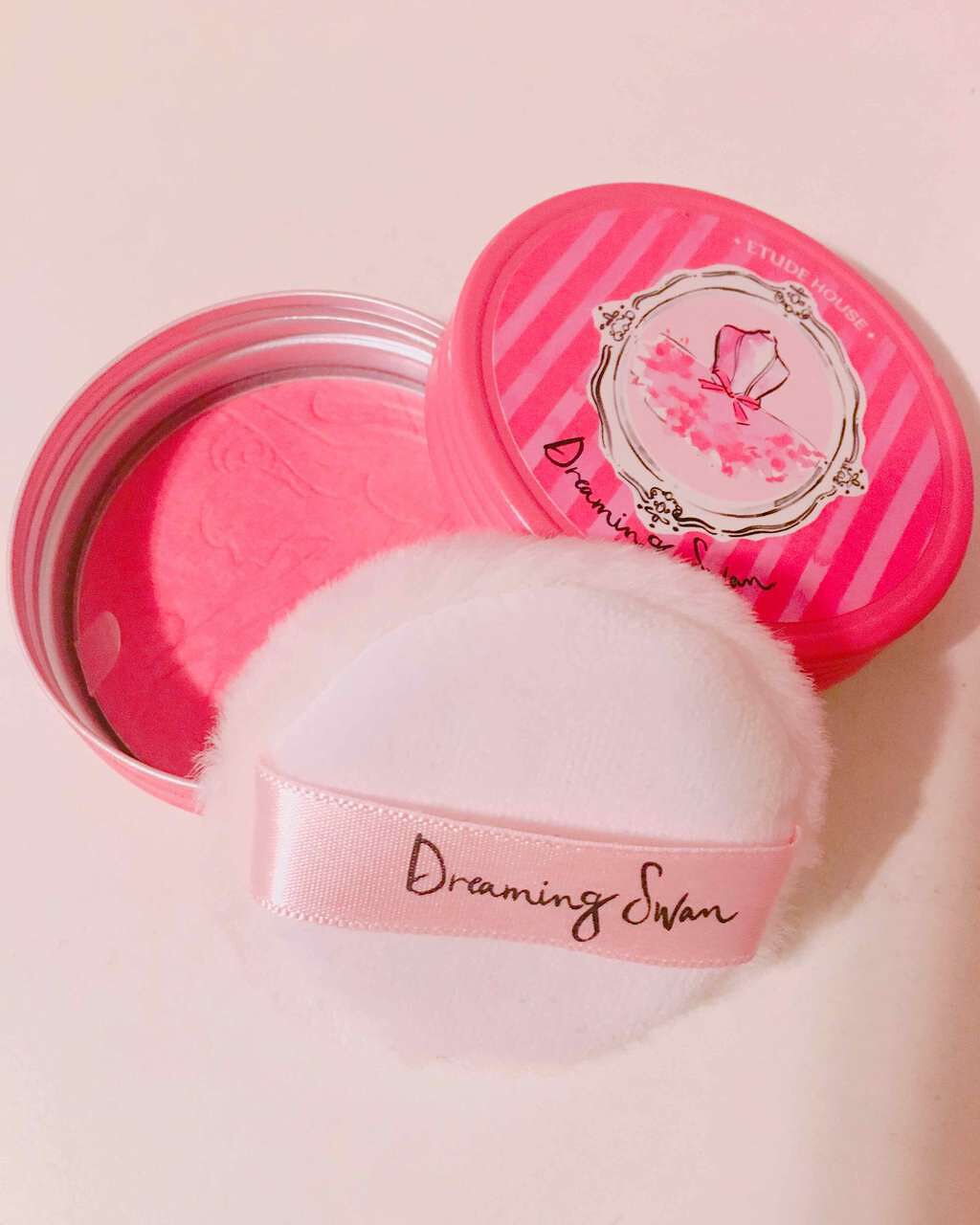 ドリーミングスワン アイ&チーク/ETUDE/パウダーチークを使ったクチコミ(1枚目)