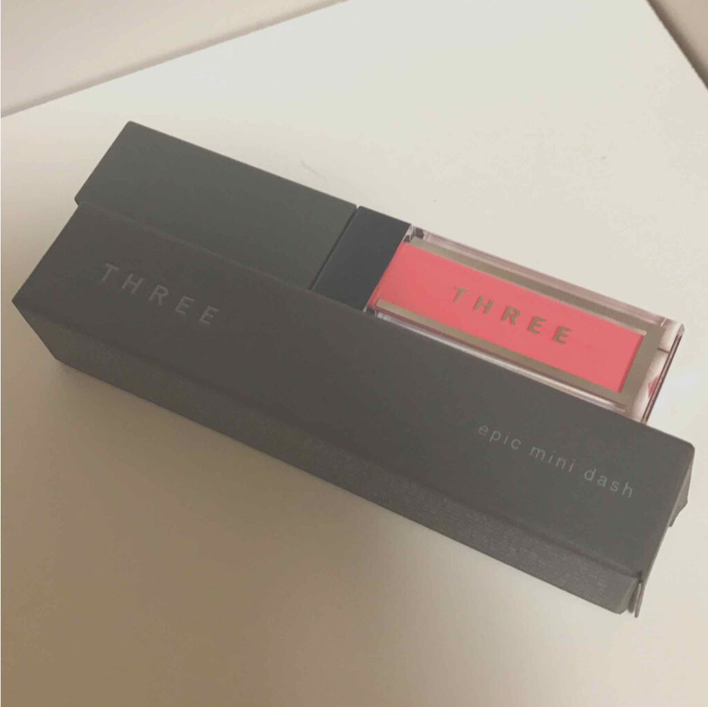 エピック ミニ ダッシュ/THREE/リキッドチークを使ったクチコミ(1枚目)