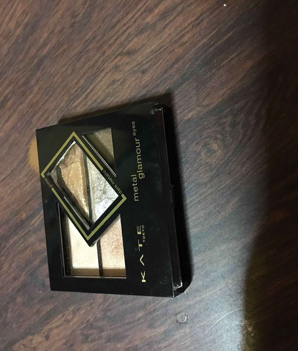 メタルグラマーアイズ/KATE/アイシャドウパレットを使ったクチコミ(1枚目)
