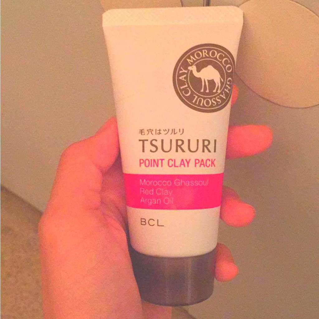 ツルリ 皮脂吸い出し 部分用パック ガスール&レッドパワー/ツルリ/洗い流すパック・マスクを使ったクチコミ(1枚目)