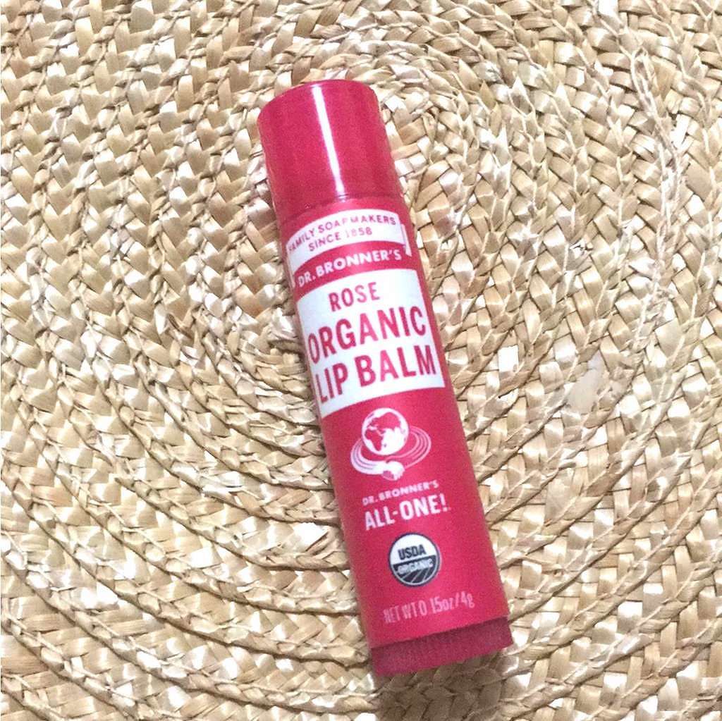 マジック オーガニックリップバーム ローズ/ドクターブロナー/リップバームを使ったクチコミ（1枚目）