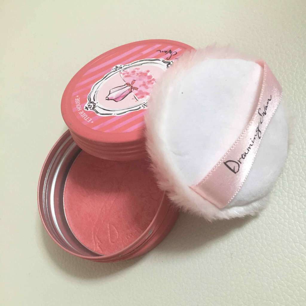 ドリーミングスワン アイ&チーク/ETUDE/パウダーチークを使ったクチコミ(1枚目)