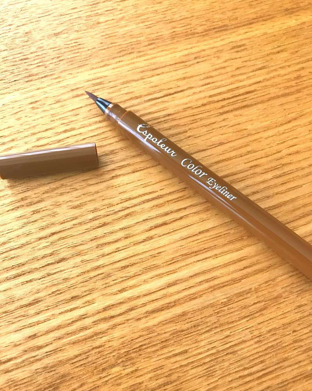 エスポルールカラーアイライナー/エスポルール/リキッドアイライナーを使ったクチコミ(2枚目)