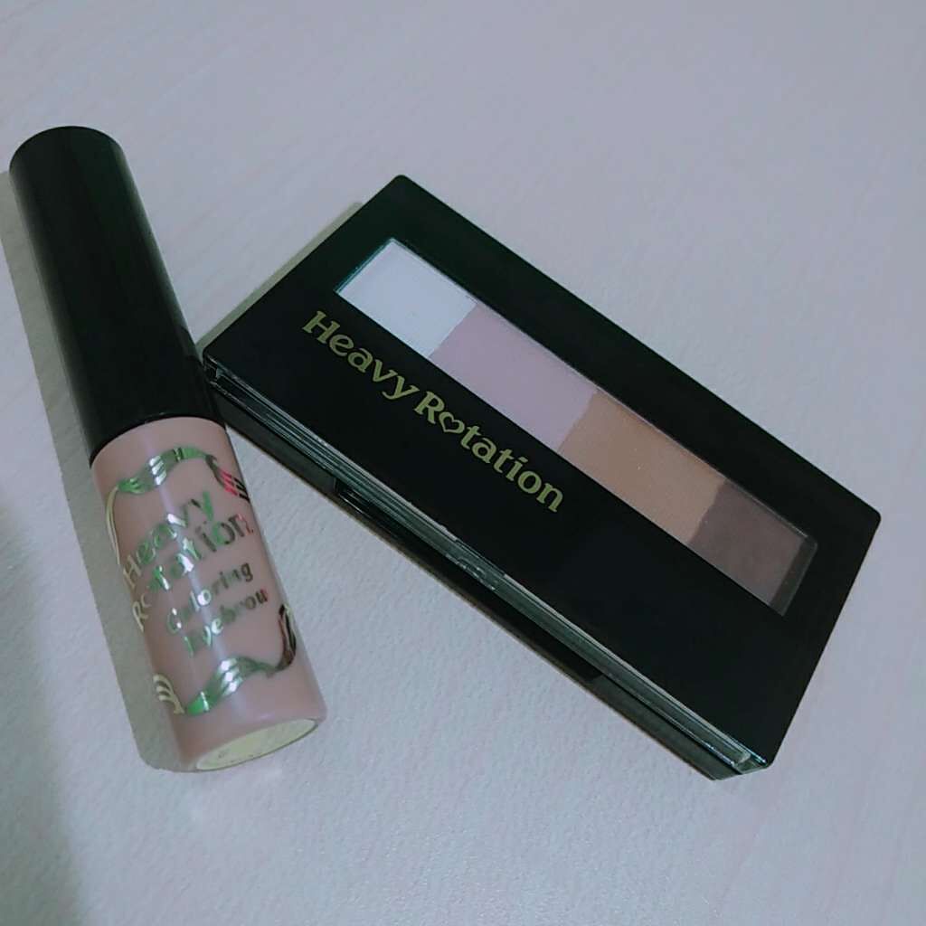 カラーリングアイブロウ/ヘビーローテーション/眉マスカラを使ったクチコミ(1枚目)