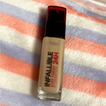 インファリブル ステイフレッシュファンデーション/ロレアル パリ/リキッドファンデーションを使ったクチコミ(1枚目)