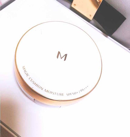 M クッション ファンデーション(モイスチャー)/MISSHA/クッションファンデーションを使ったクチコミ(1枚目)