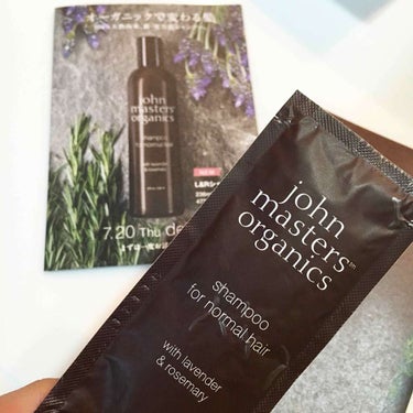 john masters organics ラベンダーローズマリーシャンプーのクチコミ「#johnmasterorganics
L&Rシャンプー N　236ml/2,400円


リ.....」（1枚目）