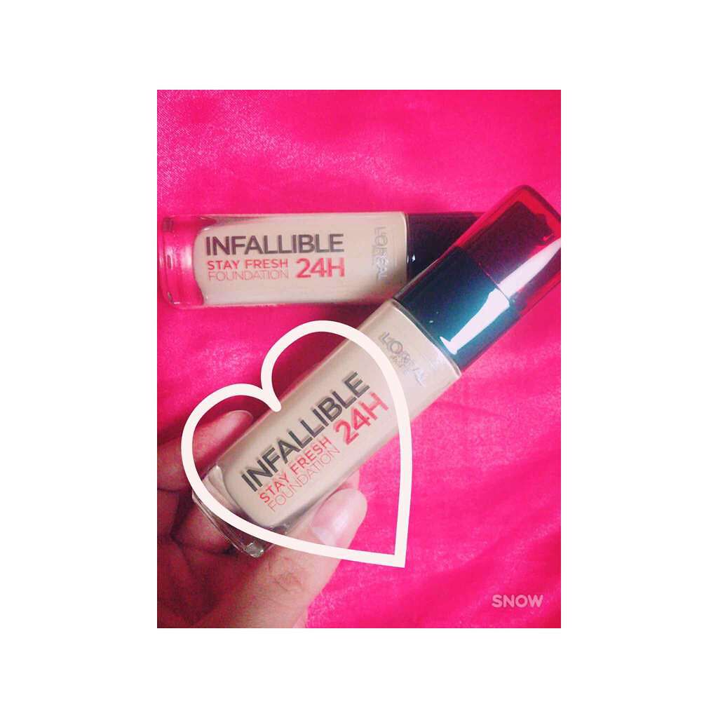 インファリブル ステイフレッシュファンデーション/ロレアル パリ/リキッドファンデーションを使ったクチコミ（1枚目）