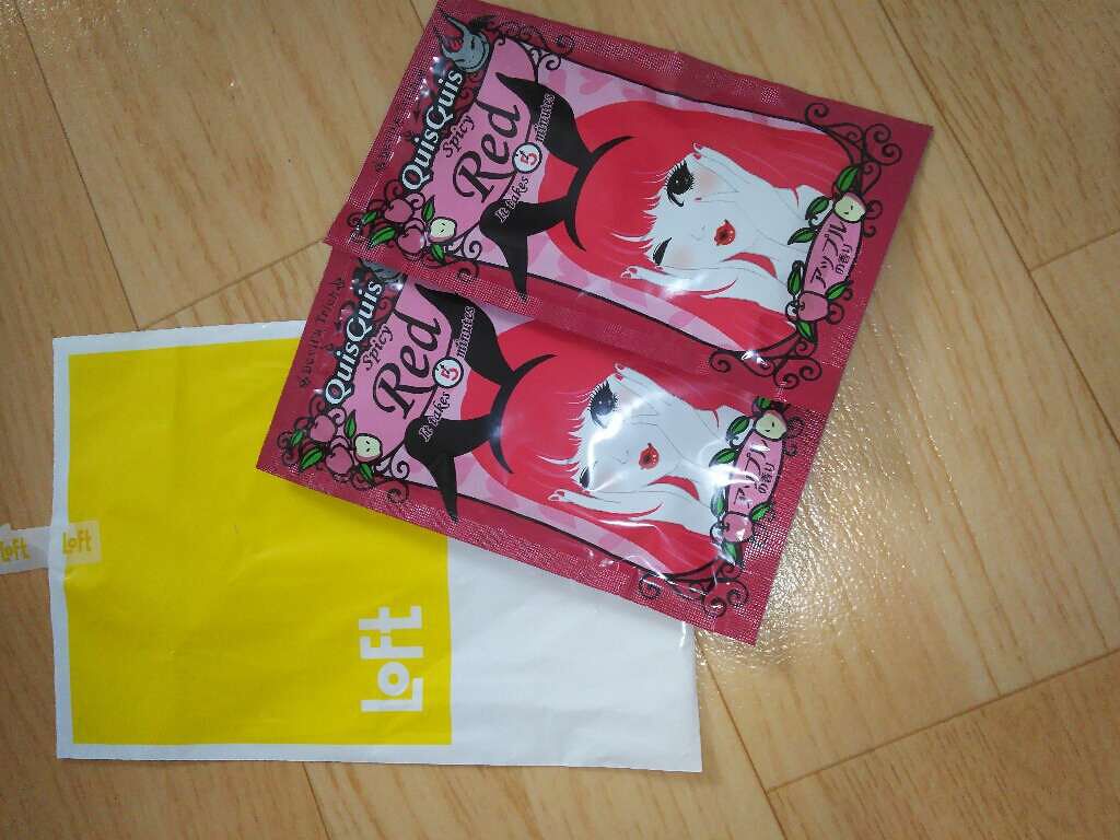 デビルズトリック/クイスクイス/ヘアカラーを使ったクチコミ(1枚目)