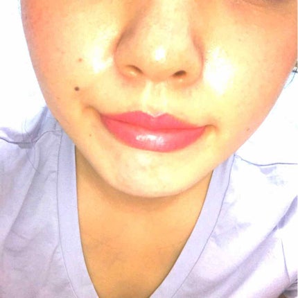 KATE リップスティックのクチコミ「KATEの新商品のリップを購入。お色味はOR-1。とても発色が良過ぎるくらいの商品で1度塗りで.....」(2枚目)