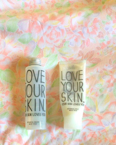 ボタニカルウォーターモイストIIリッチ/LOVE YOUR SKIN. YOUR SKIN LOVES YOU.(ラブユアスキンユアスキンラブスユー)/化粧水を使ったクチコミ（1枚目）