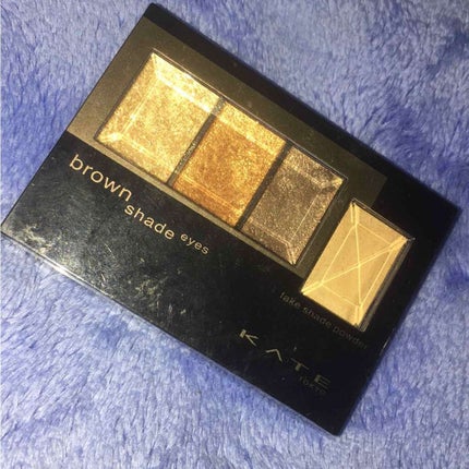 ブラウンシェードアイズ/KATE/アイシャドウパレットを使ったクチコミ(1枚目)