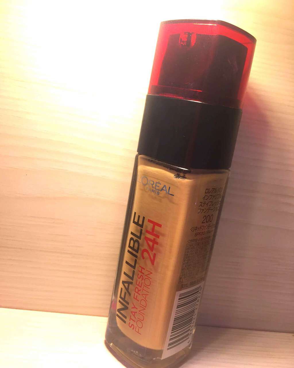 インファリブル ステイフレッシュファンデーション/ロレアル パリ/リキッドファンデーションを使ったクチコミ(1枚目)