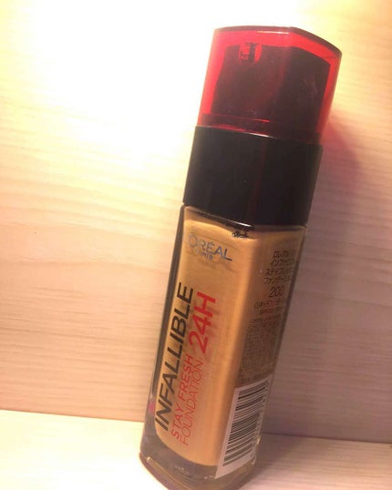 インファリブル ステイフレッシュファンデーション/ロレアル パリ/リキッドファンデーションを使ったクチコミ(1枚目)