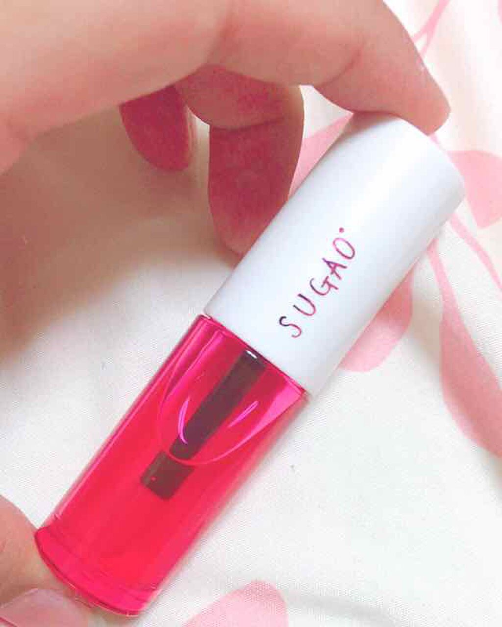 ジュレ感リップティント/SUGAO®/リップグロスを使ったクチコミ（1枚目）
