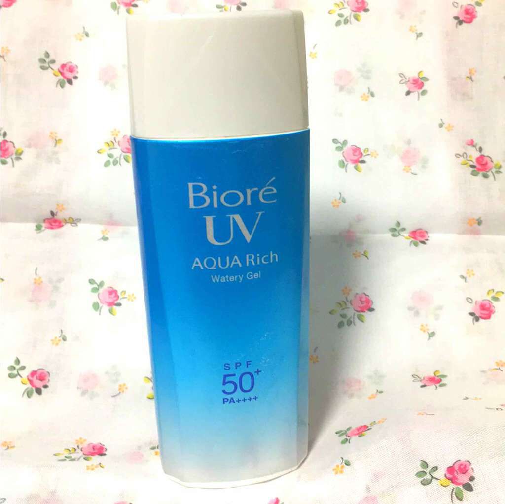 ビオレUV アクアリッチウォータリージェル /ビオレ/日焼け止め・UVケアを使ったクチコミ(1枚目)