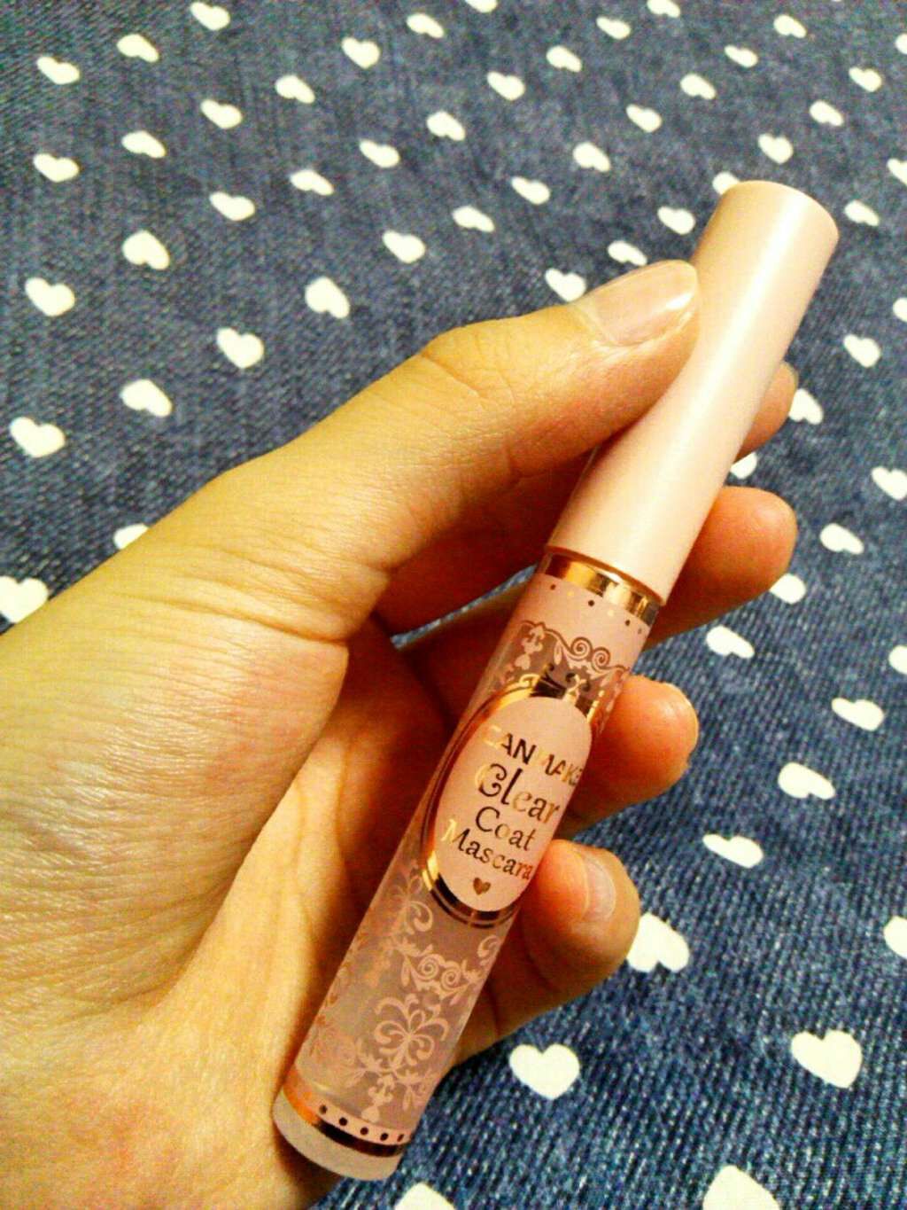 クリアコートマスカラ/キャンメイク/マスカラトップコートを使ったクチコミ(1枚目)