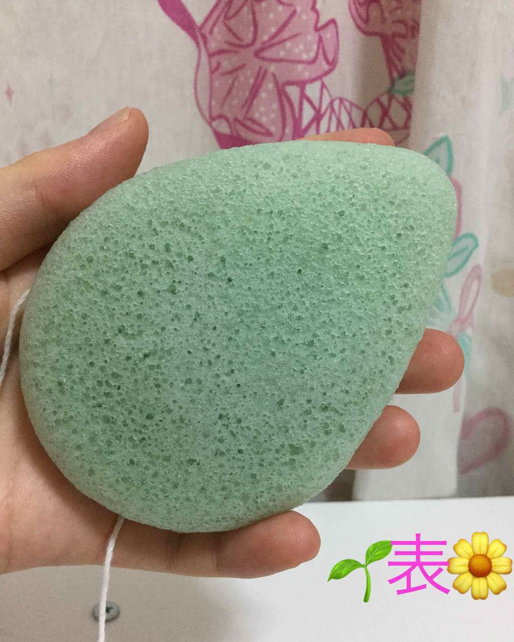 天然こんにゃくパフ/DAISO/その他スキンケアグッズを使ったクチコミ(2枚目)