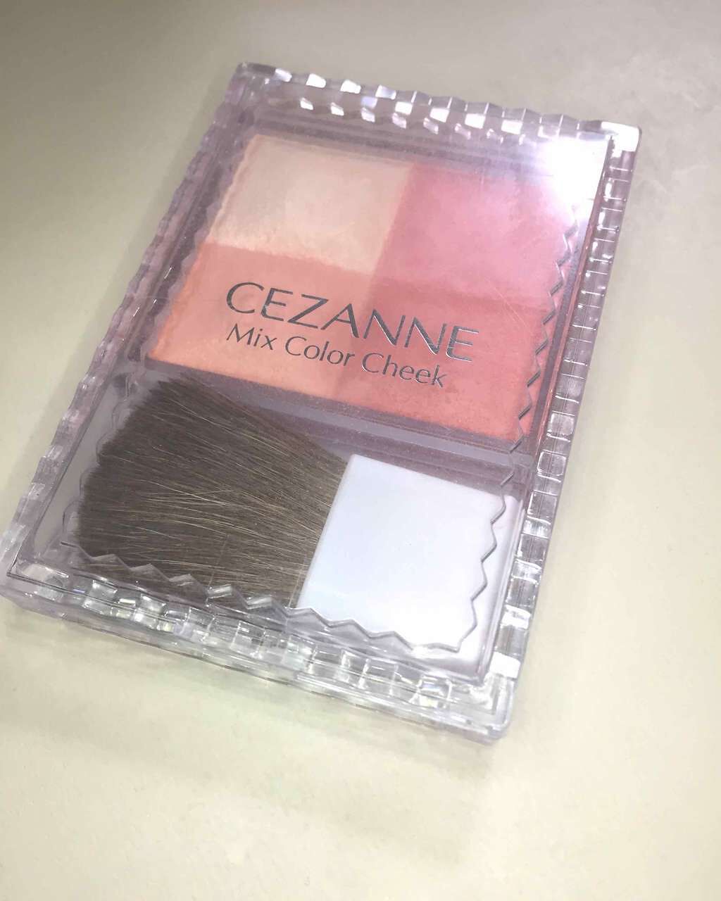 ミックスカラーチーク/CEZANNE/パウダーチークを使ったクチコミ(1枚目)