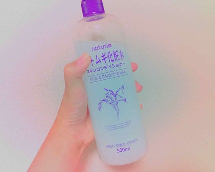 ハトムギ化粧水(ナチュリエ スキンコンディショナー R )/ナチュリエ/化粧水を使ったクチコミ(1枚目)