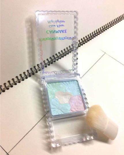 グロウフルールハイライター/キャンメイク/パウダーハイライトを使ったクチコミ(1枚目)