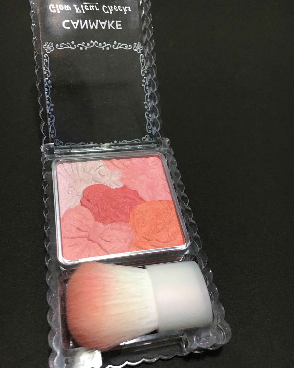 グロウフルールチークス/キャンメイク/パウダーチークを使ったクチコミ(1枚目)