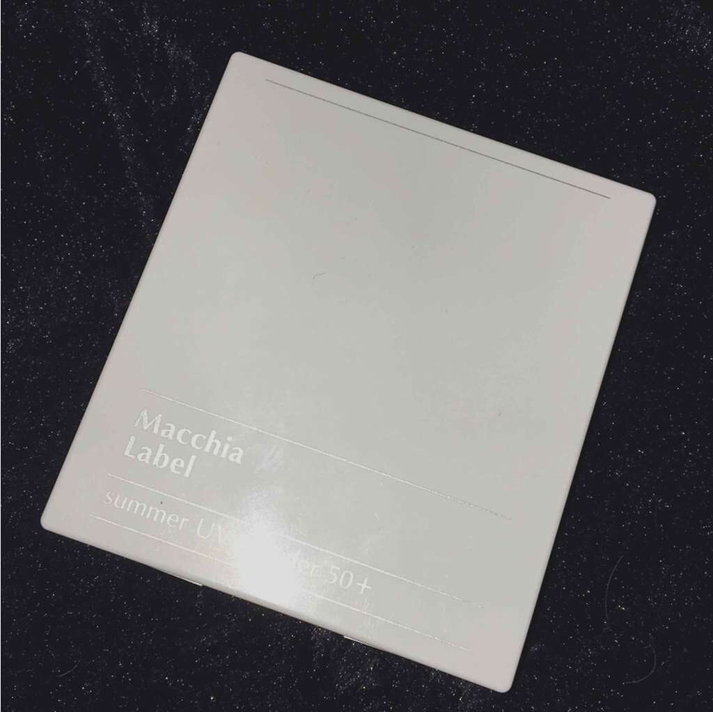 サマーUVパウダー50+/Macchia Label/プレストパウダーを使ったクチコミ(1枚目)