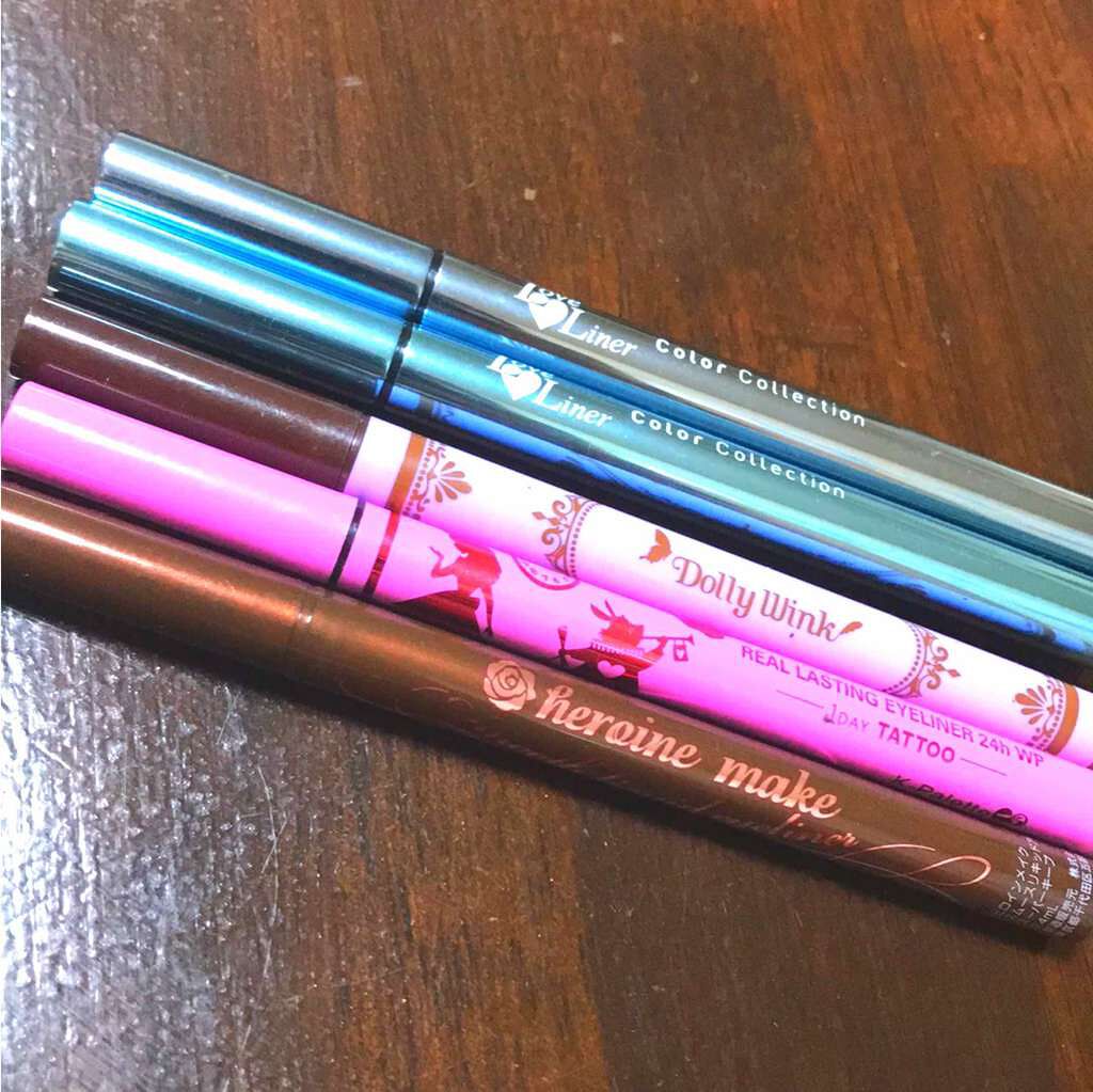 リキッドアイライナーⅢ/ドーリーウインク/リキッドアイライナーを使ったクチコミ（1枚目）