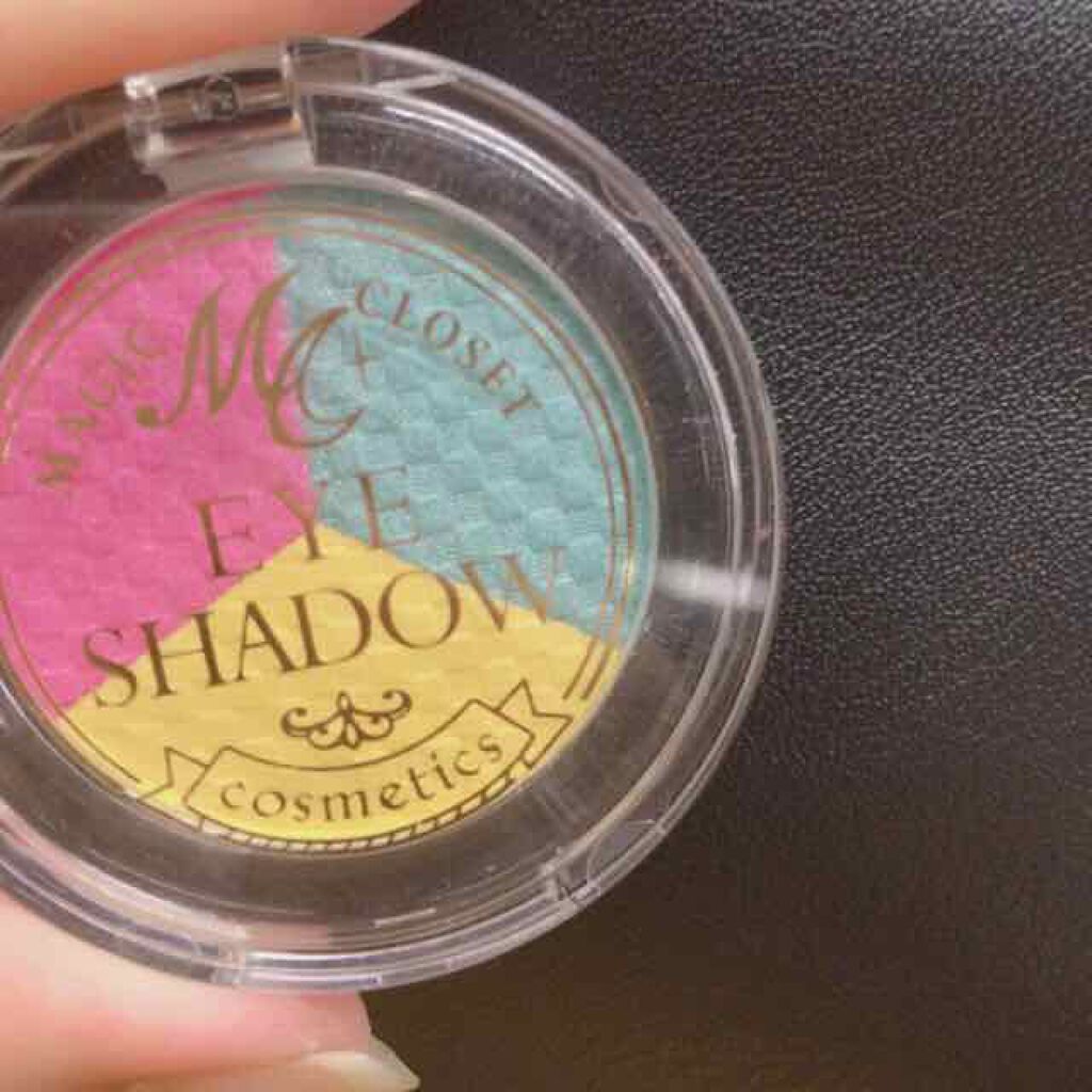 MC3色アイシャドウ/MAGIC CLOSET/アイシャドウパレットを使ったクチコミ(1枚目)