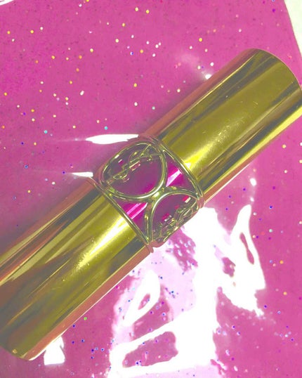 ルージュ ヴォリュプテ シャイン/YVES SAINT LAURENT BEAUTE/口紅を使ったクチコミ(1枚目)