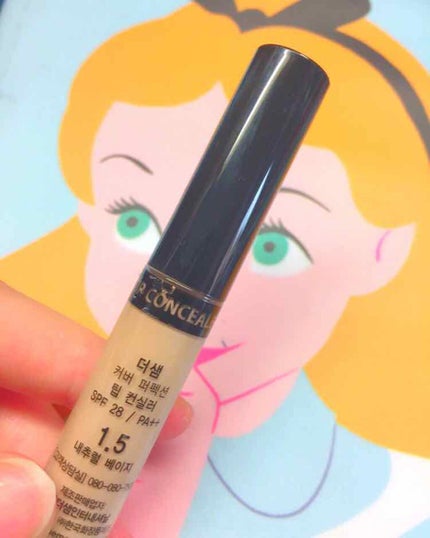 カバーパーフェクション チップコンシーラー/the SAEM/リキッドコンシーラーを使ったクチコミ(1枚目)