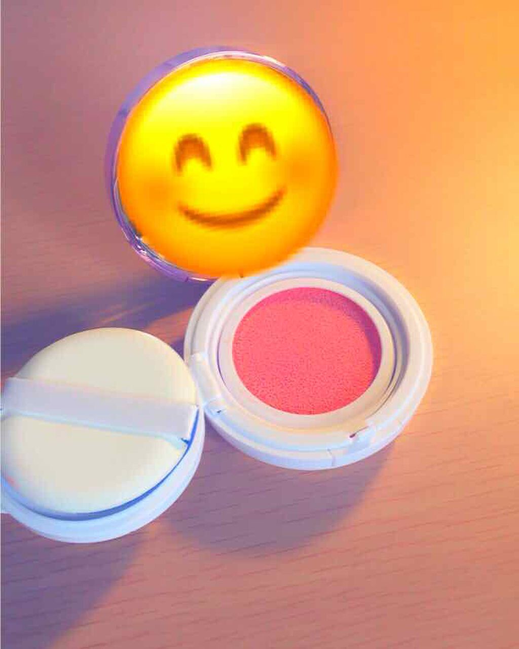 プレミアムモイストクッションチーク/ティアラガール/ジェル・クリームチークを使ったクチコミ(2枚目)