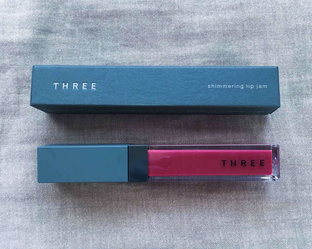 シマリング リップジャム/THREE/リップグロスを使ったクチコミ（1枚目）
