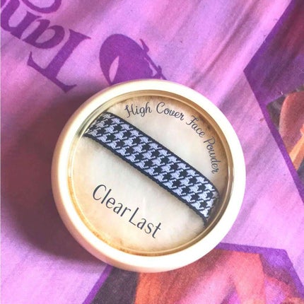 フェイスパウダー ハイカバー 白肌オークル/クリアラスト/プレストパウダーを使ったクチコミ(1枚目)