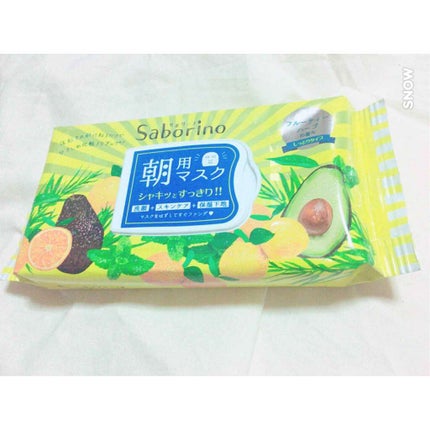 目ざまシート ひきしめタイプ/サボリーノ/シートマスク・パックを使ったクチコミ(1枚目)