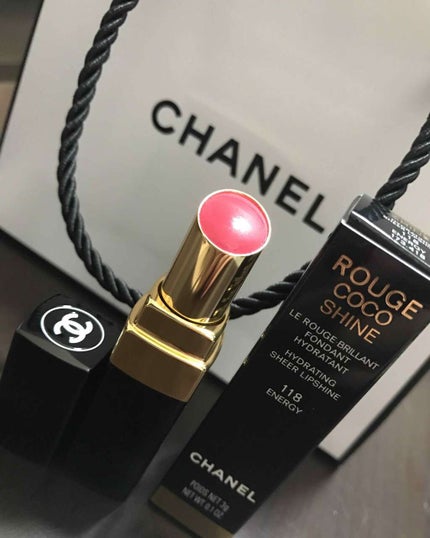 ルージュ ココ シャイン/CHANEL/口紅を使ったクチコミ(1枚目)