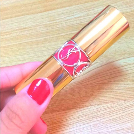 ルージュ ヴォリュプテ シャイン/YVES SAINT LAURENT BEAUTE/口紅を使ったクチコミ(1枚目)