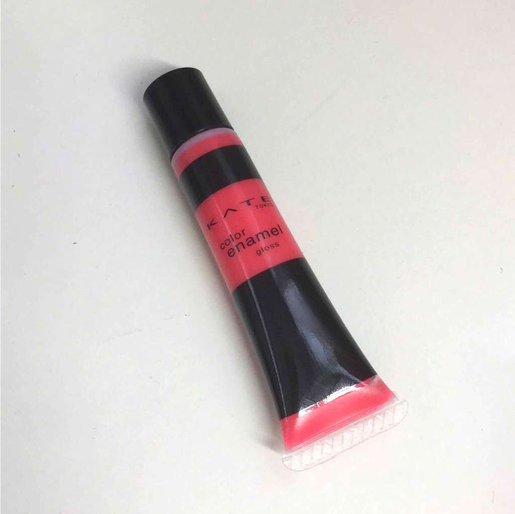 カラーエナメルグロス/KATE/リップグロスを使ったクチコミ（1枚目）