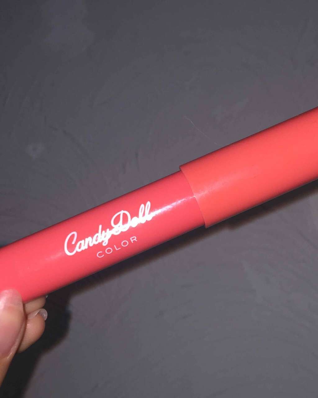 ドロップクレヨンリップ<マイラブピンク>/CandyDoll/口紅を使ったクチコミ(1枚目)
